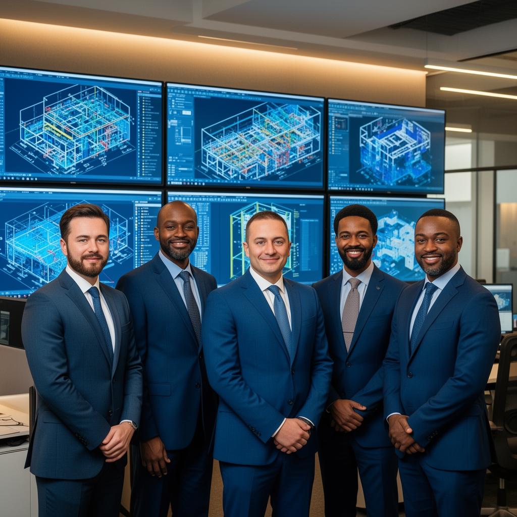 Equipe de engenheiros da Integratte